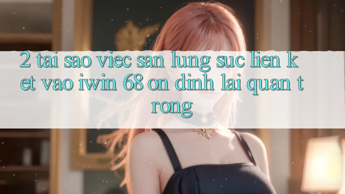 2. Tại Sao Việc Săn lùng sục Liên kết Vào iwin 68 Ổn định Lại Quan Trọng? 2. Tại Sao Việc Săn lùng sục Liên kết Vào iwin 68 Ổn định Lại Quan Trọng?
