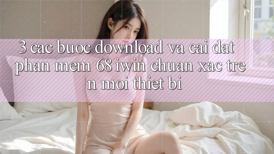 3. Các bước download và cài đặt Phần mềm 68 iwin chuẩn xác trên mọi thiết bị