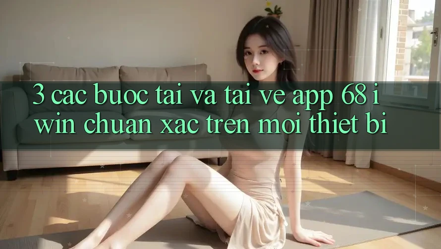 3. Các bước tải và tải về App 68 iwin chuẩn xác trên mọi thiết bị