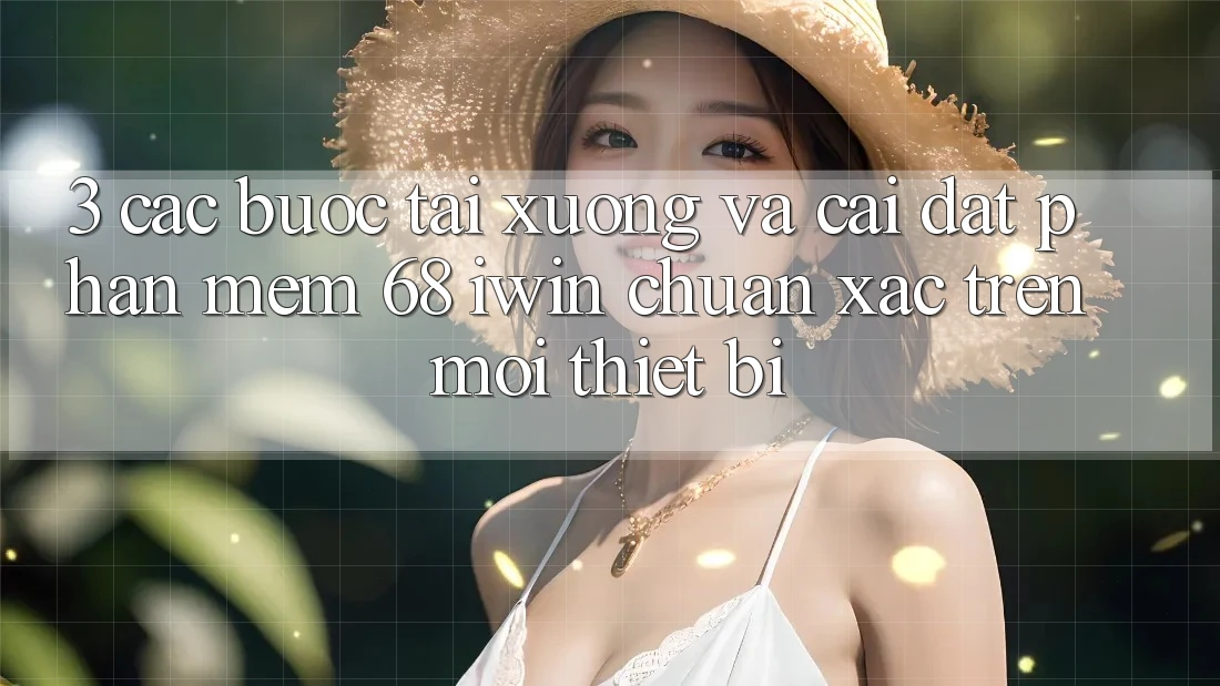 3. Các bước tải xuống và cài đặt Phần mềm 68 iwin chuẩn xác trên mọi thiết bị