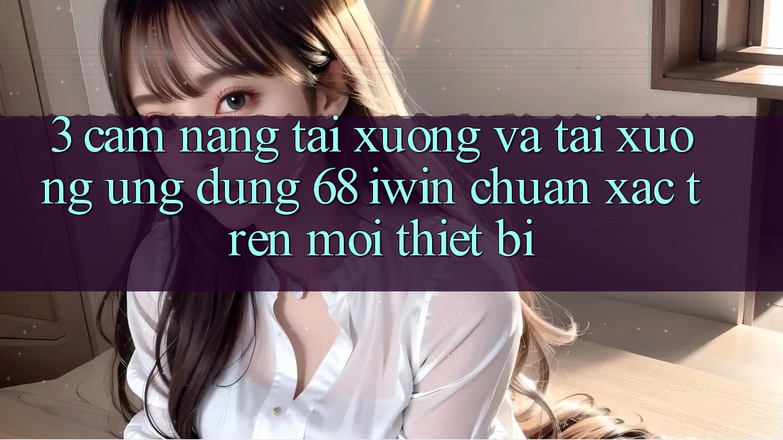 3. Cẩm nang tải xuống và tải xuống Ứng dụng 68 iwin chuẩn xác trên mọi thiết bị 3. Cẩm nang tải xuống và tải xuống Ứng dụng 68 iwin chuẩn xác trên mọi thiết bị