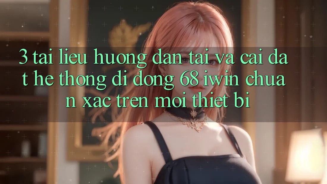 3. Tài liệu hướng dẫn tải và cài đặt Hệ thống di động 68 iwin chuẩn xác trên mọi thiết bị 3. Tài liệu hướng dẫn tải và cài đặt Hệ thống di động 68 iwin chuẩn xác trên mọi thiết bị