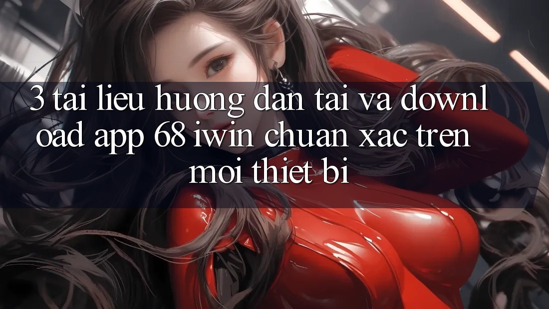 3. Tài liệu hướng dẫn tải và download App 68 iwin chuẩn xác trên mọi thiết bị