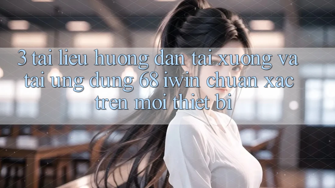 3. Tài liệu hướng dẫn tải xuống và tải Ứng dụng 68 iwin chuẩn xác trên mọi thiết bị