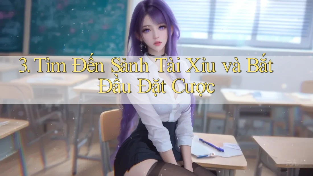 3. Tìm Đến Sảnh Tài Xỉu và Bắt Đầu Đặt Cược 3. Tìm Đến Sảnh Tài Xỉu và Bắt Đầu Đặt Cược
