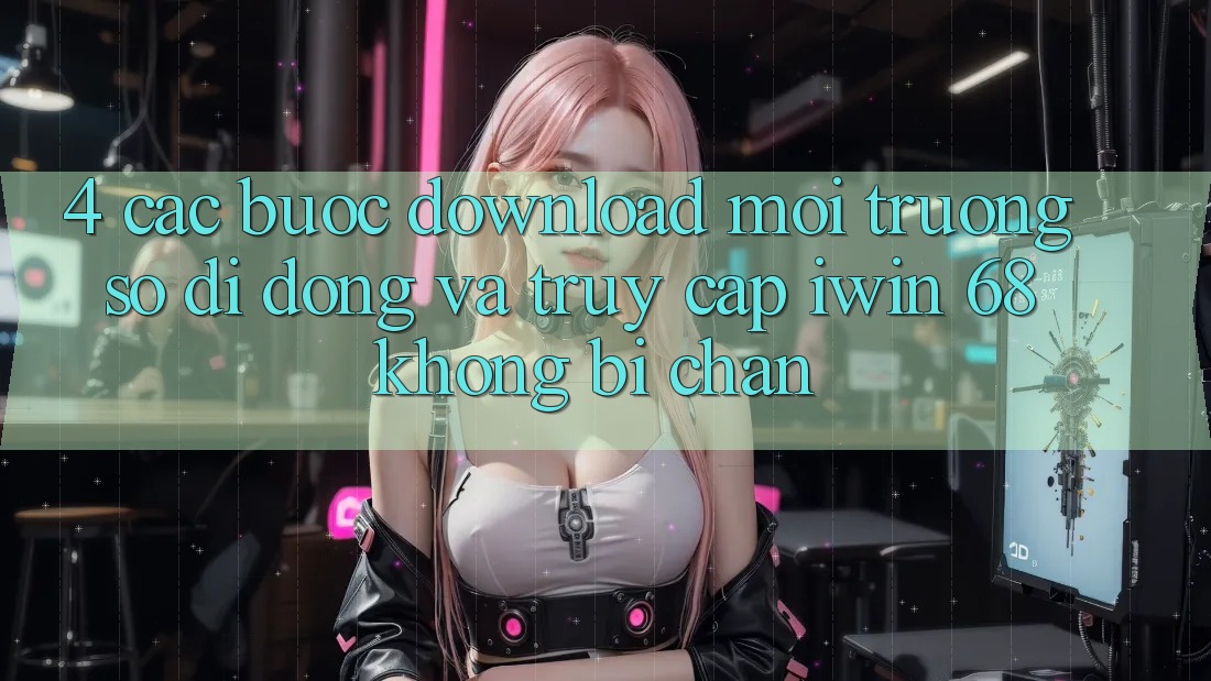 4. Các bước Download Môi trường số di động Và Truy Cập iwin 68 Không Bị Chặn