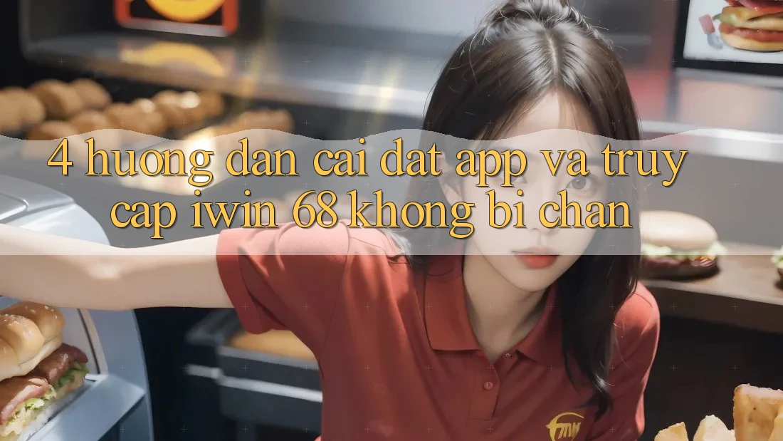 4. Hướng Dẫn Cài đặt App Và Truy Cập iwin 68 Không Bị Chặn