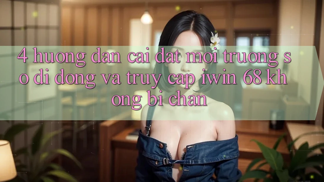 4. Hướng Dẫn Cài đặt Môi trường số di động Và Truy Cập iwin 68 Không Bị Chặn