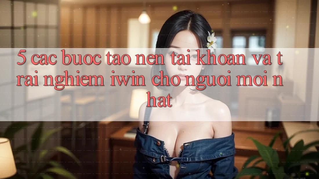 5. Các bước Tạo nên tài khoản Và Trải nghiệm iwin Cho Người Mới nhất