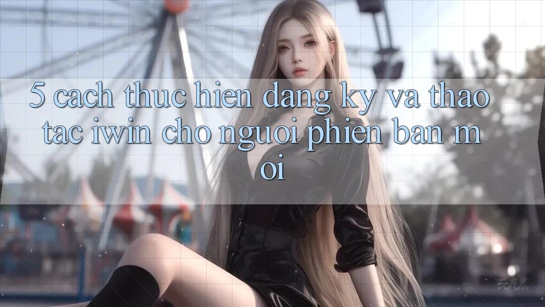 5. Cách thực hiện Đăng Ký Và Thao tác iwin Cho Người Phiên bản mới