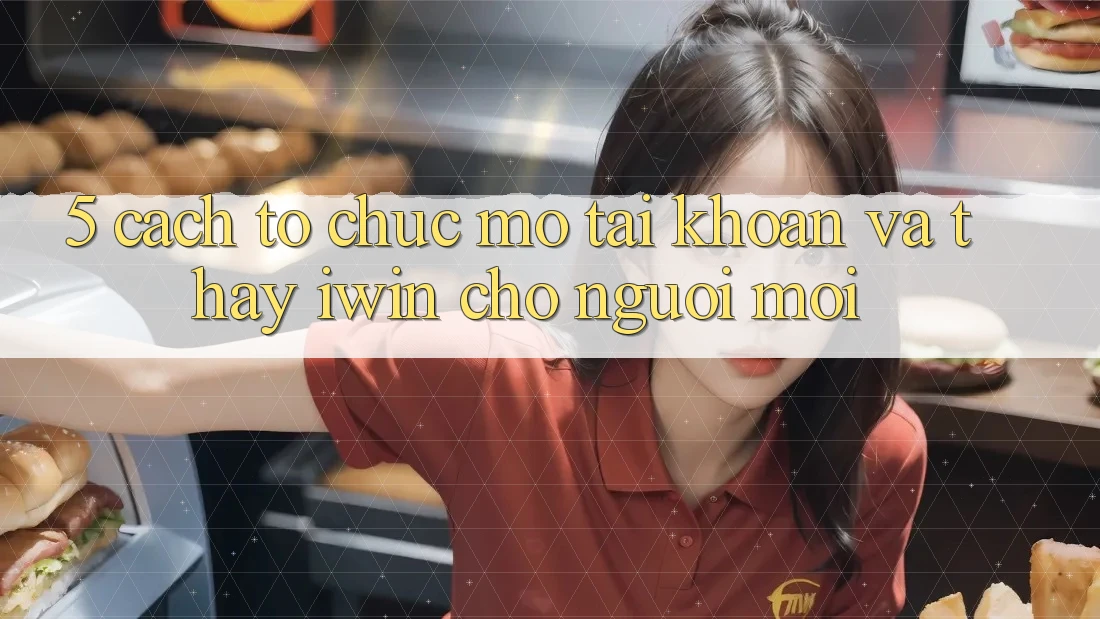 5. Cách tổ chức Mở tài khoản Và Thấy iwin Cho Người Mới