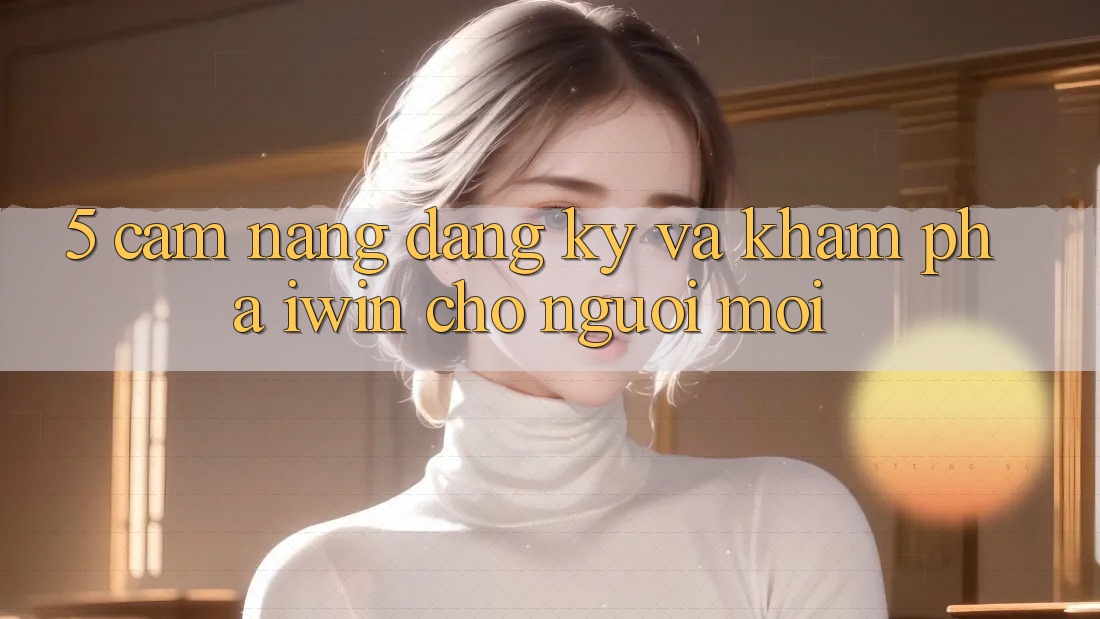 5. Cẩm nang Đăng Ký Và Khám phá iwin Cho Người Mới