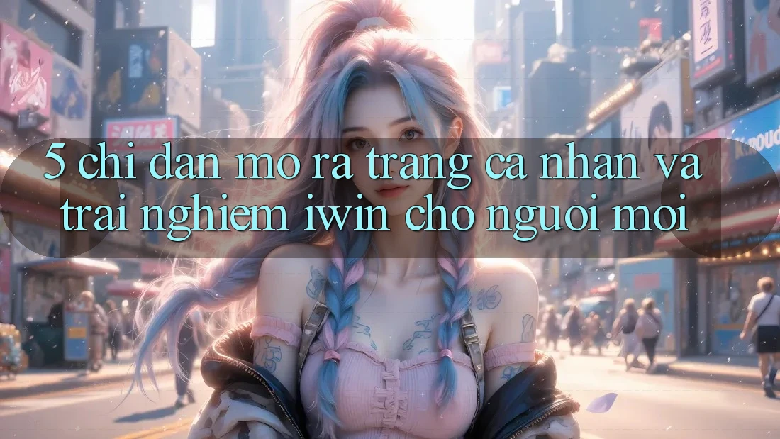 5. Chỉ dẫn Mở ra trang cá nhân Và Trải nghiệm iwin Cho Người Mới 5. Chỉ dẫn Mở ra trang cá nhân Và Trải nghiệm iwin Cho Người Mới