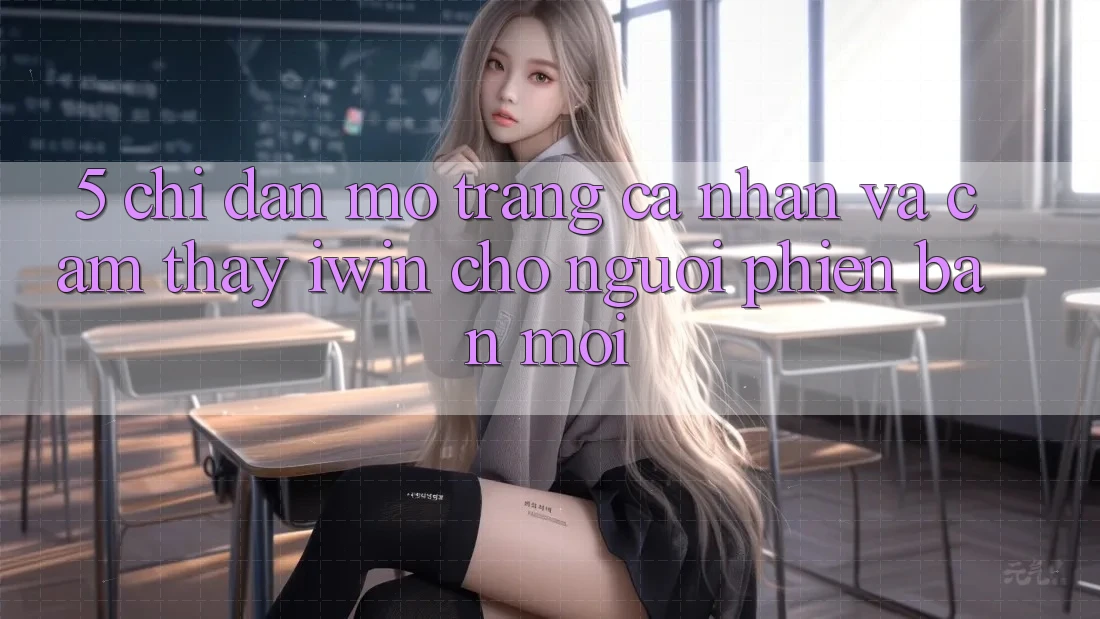 5. Chỉ dẫn Mở trang cá nhân Và Cảm thấy iwin Cho Người Phiên bản mới 5. Chỉ dẫn Mở trang cá nhân Và Cảm thấy iwin Cho Người Phiên bản mới