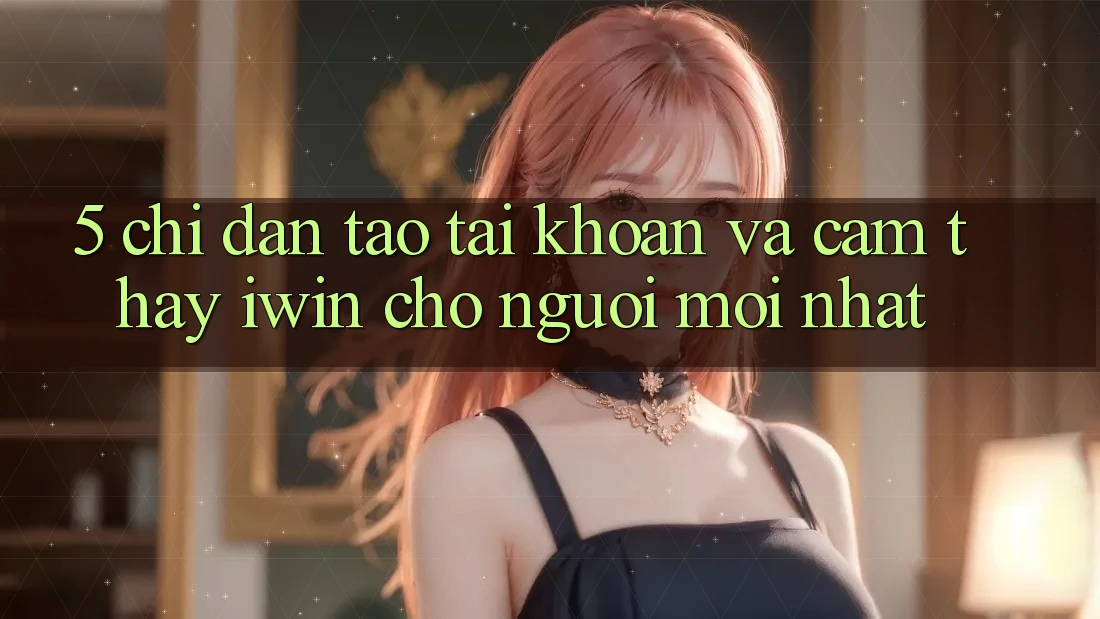 5. Chỉ dẫn Tạo tài khoản Và Cảm thấy iwin Cho Người Mới nhất