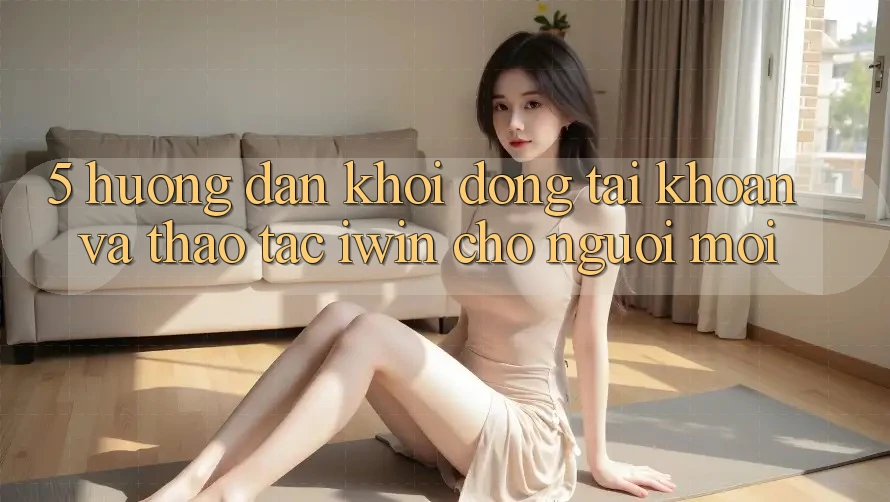 5. Hướng dẫn Khởi động tài khoản Và Thao tác iwin Cho Người Mới