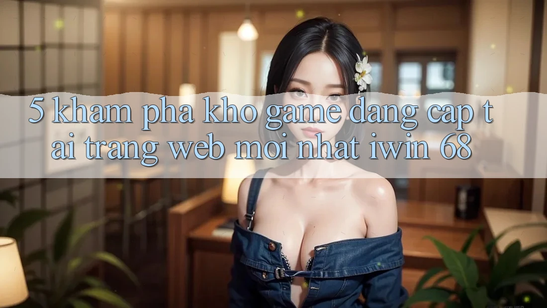 5. Khám Phá Kho Game Đẳng cấp Tại Trang web Mới nhất iwin 68 5. Khám Phá Kho Game Đẳng cấp Tại Trang web Mới nhất iwin 68
