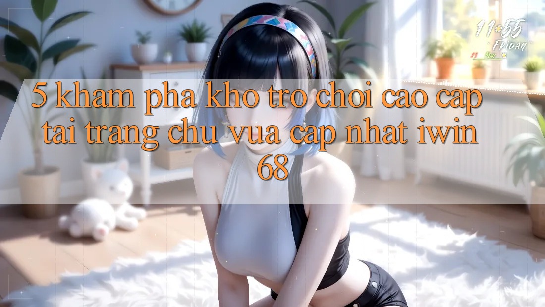 5. Khám phá Kho Trò chơi Cao cấp Tại Trang chủ Vừa cập nhật iwin 68