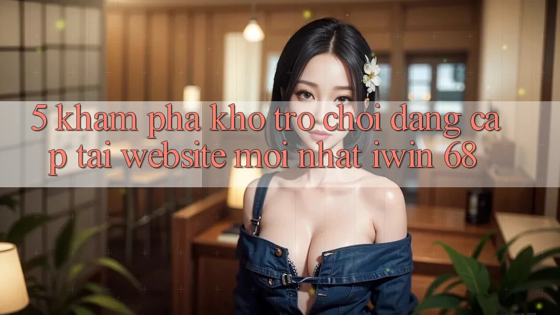 5. Khám Phá Kho Trò chơi Đẳng Cấp Tại Website Mới nhất iwin 68