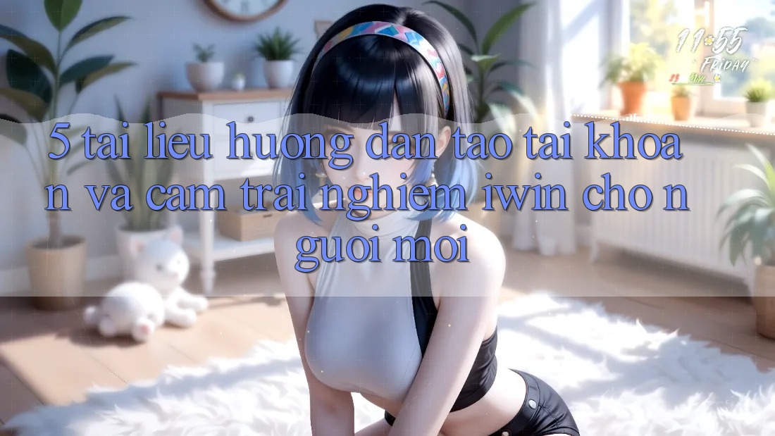 5. Tài liệu hướng dẫn Tạo tài khoản Và Cảm trải nghiệm iwin Cho Người Mới