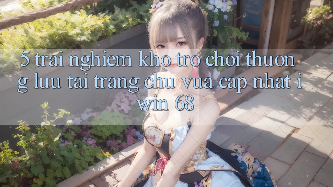 5. Trải nghiệm Kho Trò chơi Thượng lưu Tại Trang chủ Vừa cập nhật iwin 68