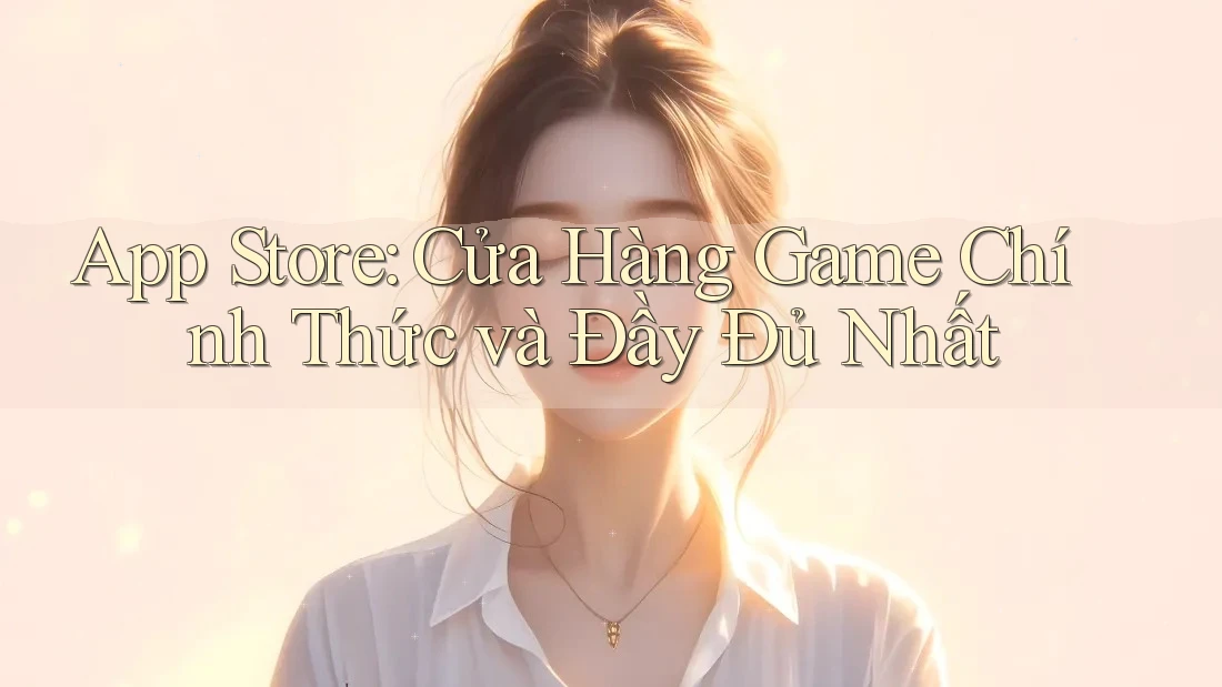 App Store: Cửa Hàng Game Chính Thức và Đầy Đủ Nhất
