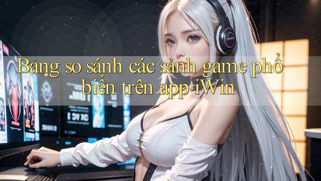 Bảng so sánh các sảnh game phổ biến trên app iWin