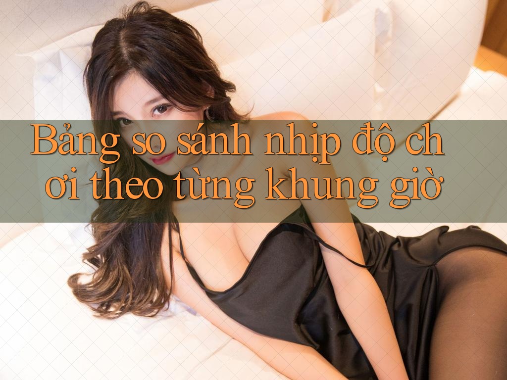 Bảng so sánh nhịp độ chơi theo từng khung giờ