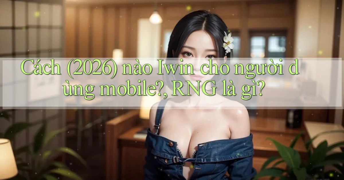 Cách (2026) nào Iwin cho người dùng mobile, RNG là gì