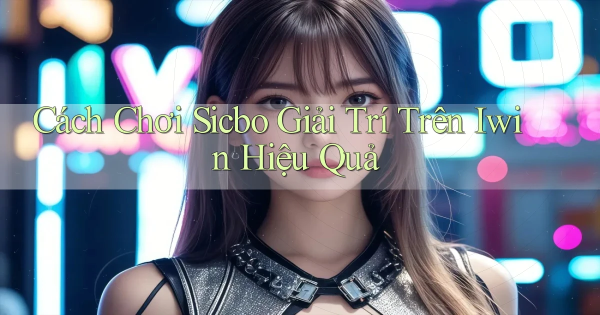 cách chơi sicbo giải trí trên iwin hiệu quả