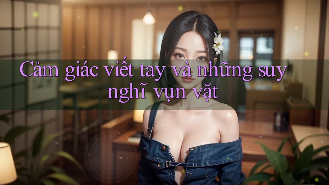 Cảm giác viết tay và những suy nghĩ vụn vặt