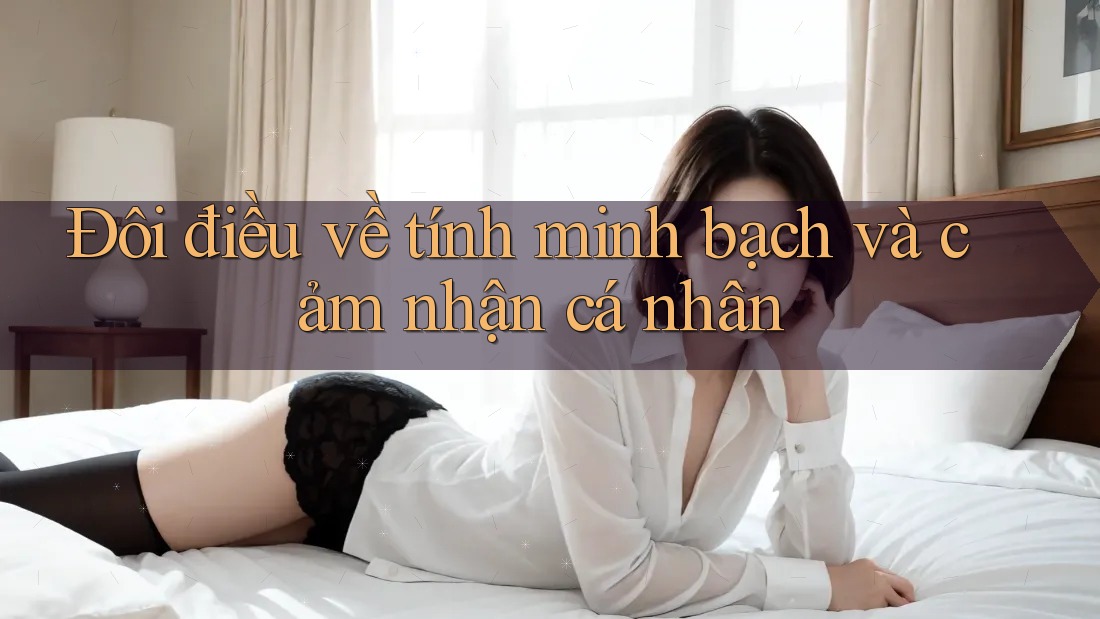 Đôi điều về tính minh bạch và cảm nhận cá nhân