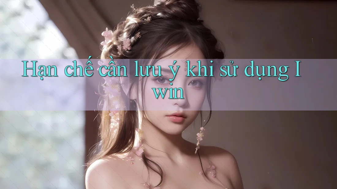 Hạn chế cần lưu ý khi sử dụng Iwin