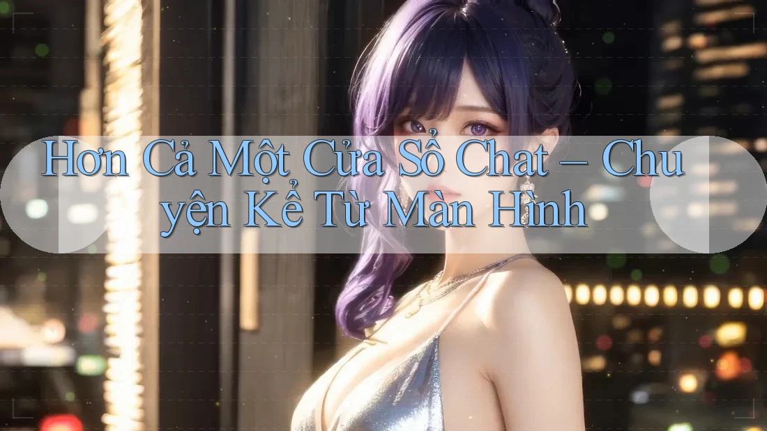 Hơn Cả Một Cửa Sổ Chat – Chuyện Kể Từ Màn Hình