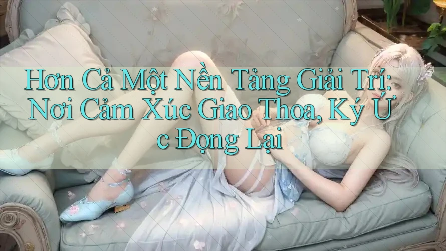Hơn Cả Một Nền Tảng Giải Trí: Nơi Cảm Xúc Giao Thoa, Ký Ức Đọng Lại