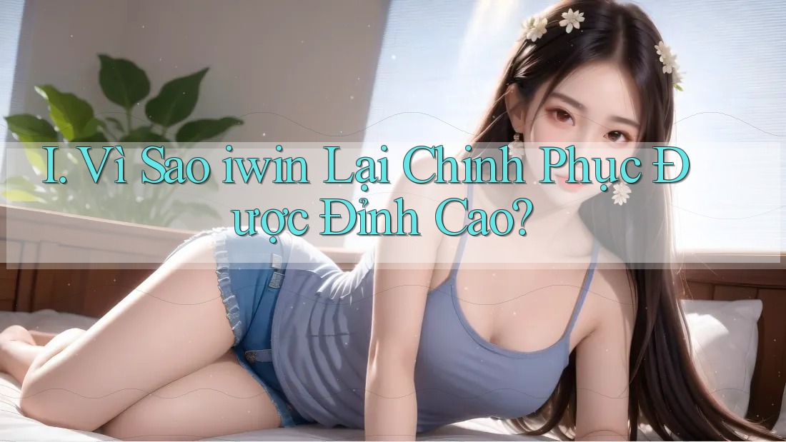 I. Vì Sao iwin Lại Chinh Phục Được Đỉnh Cao?