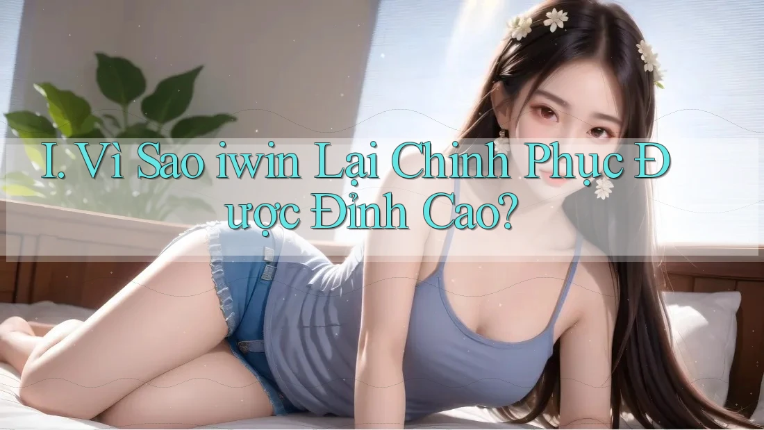 I. Vì Sao iwin Lại Chinh Phục Được Đỉnh Cao?