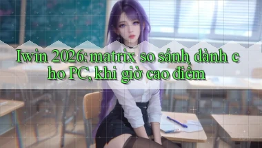 Iwin 2026 matrix so sánh dành cho PC, khi giờ cao điểm