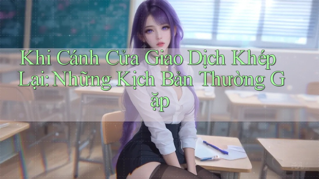 Khi Cánh Cửa Giao Dịch Khép Lại: Những Kịch Bản Thường Gặp