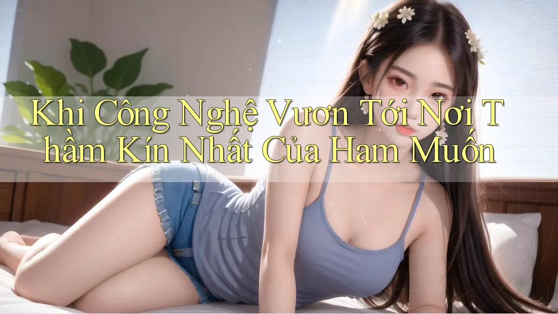 Khi Công Nghệ Vươn Tới Nơi Thầm Kín Nhất Của Ham Muốn Khi Công Nghệ Vươn Tới Nơi Thầm Kín Nhất Của Ham Muốn