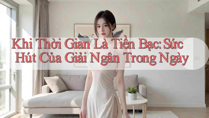 Khi Thời Gian Là Tiền Bạc: Sức Hút Của Giải Ngân Trong Ngày Khi Thời Gian Là Tiền Bạc: Sức Hút Của Giải Ngân Trong Ngày