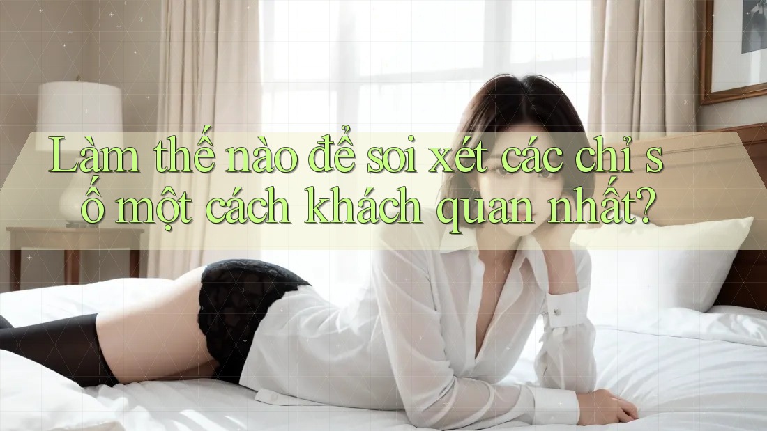 Làm thế nào để soi xét các chỉ số một cách khách quan nhất?