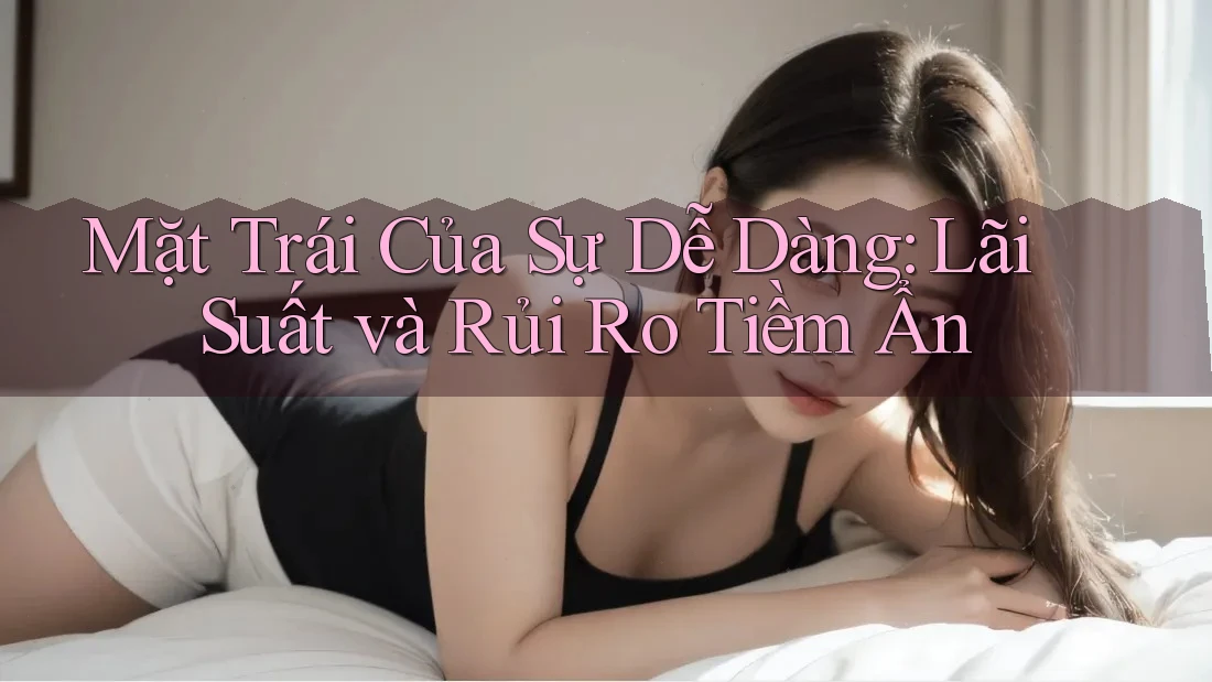 Mặt Trái Của Sự Dễ Dàng: Lãi Suất và Rủi Ro Tiềm Ẩn