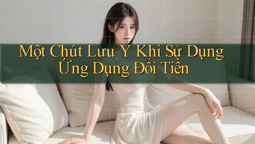Một Chút Lưu Ý Khi Sử Dụng Ứng Dụng Đổi Tiền