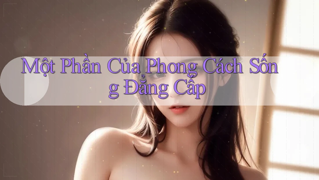 Một Phần Của Phong Cách Sống Đẳng Cấp Một Phần Của Phong Cách Sống Đẳng Cấp