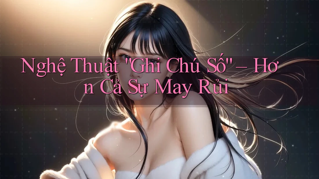 Nghệ Thuật “Ghi Chú Số” – Hơn Cả Sự May Rủi Nghệ Thuật “Ghi Chú Số” – Hơn Cả Sự May Rủi
