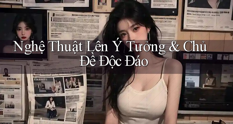 Nghệ Thuật Lên Ý Tưởng & Chủ Đề Độc Đáo Nghệ Thuật Lên Ý Tưởng & Chủ Đề Độc Đáo