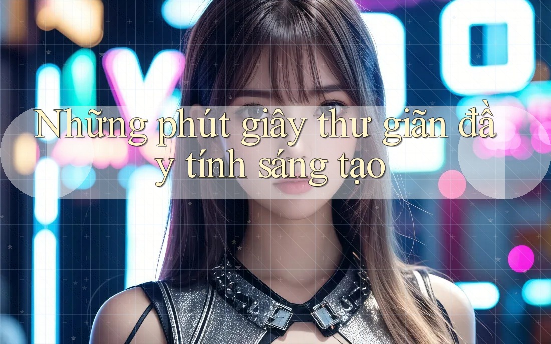 Những phút giây thư giãn đầy tính sáng tạo