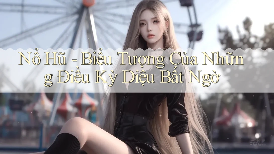 Nổ Hũ - Biểu Tượng Của Những Điều Kỳ Diệu Bất Ngờ