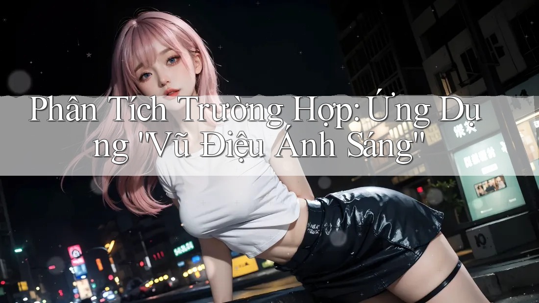 Phân Tích Trường Hợp: Ứng Dụng “Vũ Điệu Ánh Sáng” Phân Tích Trường Hợp: Ứng Dụng “Vũ Điệu Ánh Sáng”